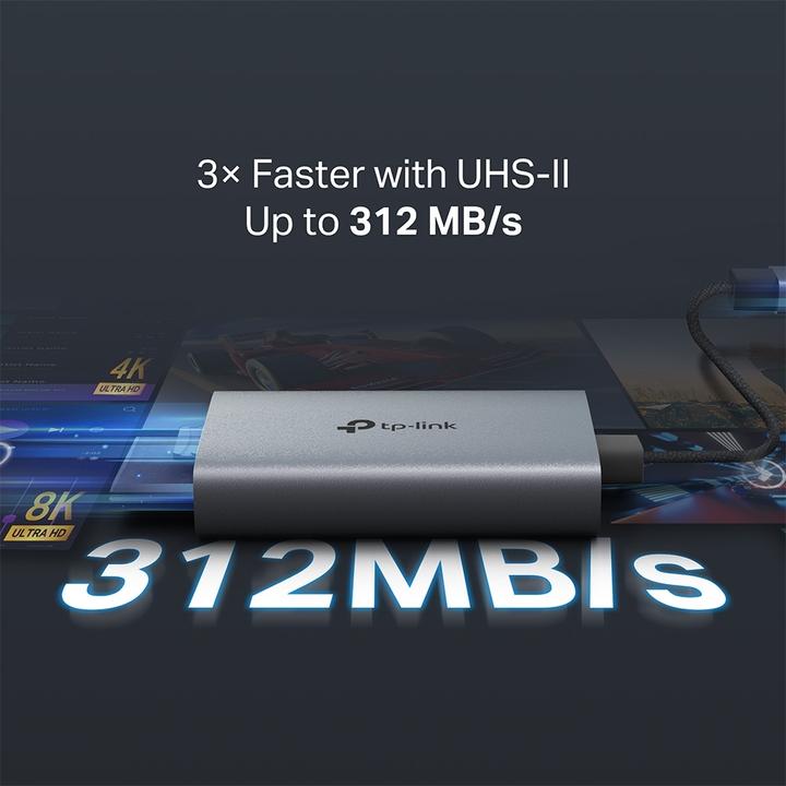 Produktbild TP-Link USB-C To Sd Microsd Adapter (USB-C)