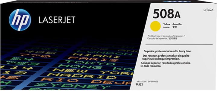 Actual product image HP Yellow Original LaserJet Toner Cartridge (Y)