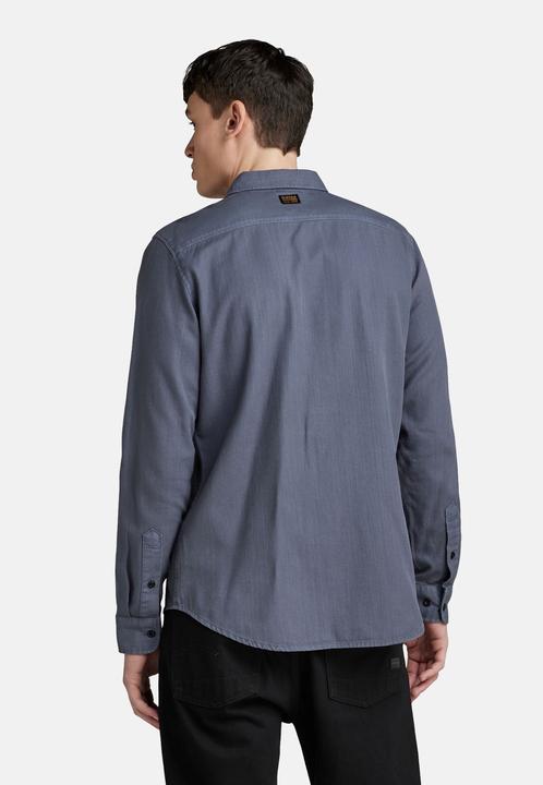 Produktbild G-Star G- Star Hemd MARINE SLIM Langarmhemd (L)