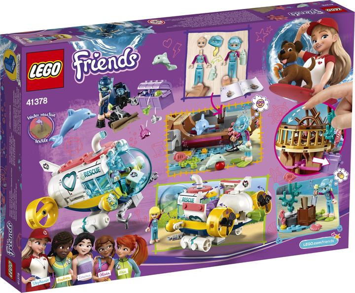 Actual product image LEGO Lifeboat for dolphins (41378, LEGO Friends)