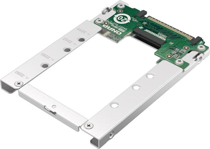 Produktbild QNAP QDA-UMP4A U.2 NVMe to M.2 NVMe SSD PCIe adapter 7mm