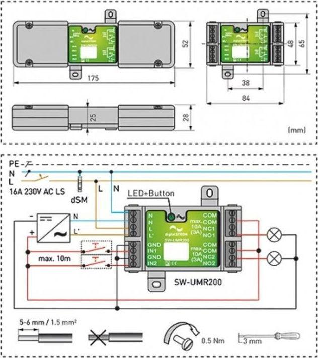 Immagine prodotto Digitalstrom Modulo universale a relè