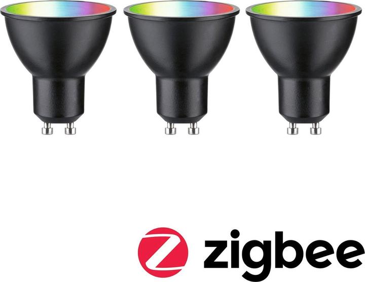 Productafbeelding Paulmann Reflector Zigbee gloeidraad (GU10, 4.80 W, 350 lm, 1 x, F)