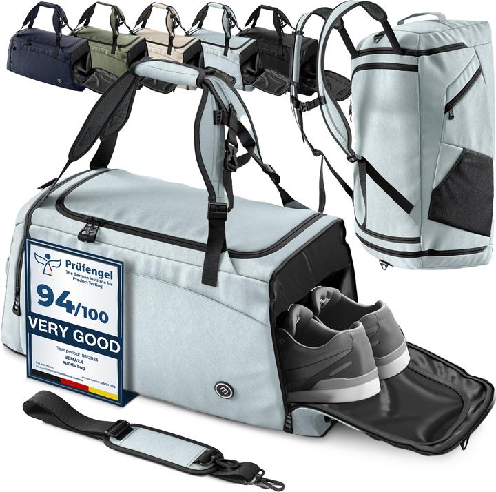 BeMaxx Sport-Trainingstasche, 40L, Sage (40 l)
