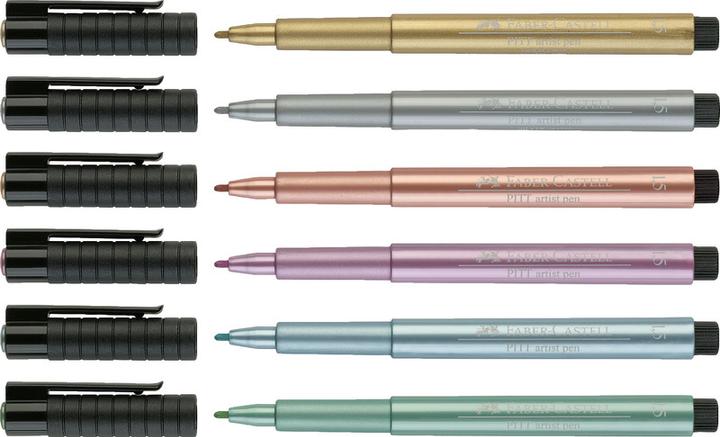 Immagine prodotto Faber-Castell Penna Pitt Artist Metallic (Oro, 1 x)
