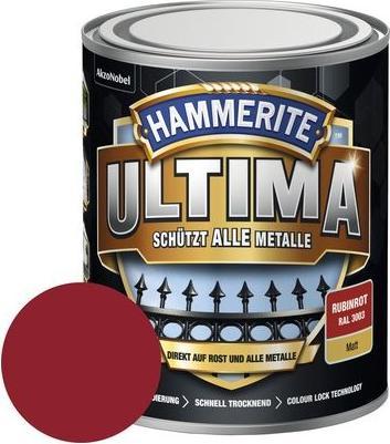 Produktbild Hammerite Metall-Schutzlack ULTIMA matt (750 ml, Rubinrot)