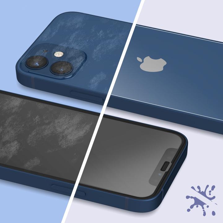 Actual product image Bigben Connected Glass screen protector (1 Piece, Apple iPhone 12 mini)