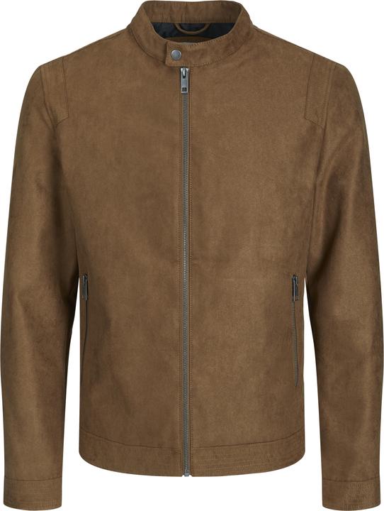 Actual product image Jack & Jones Faux Leather Plus Size Jacket (5XL)