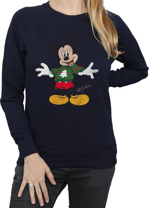 Produktbild Disney Mickey Mouse Christmas Jumper Sweatshirt (XL)