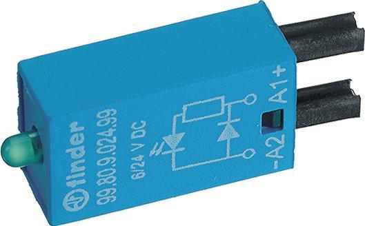 Image du produit Finder Mod. LED/Varistor 110-240V pour 95.55.3