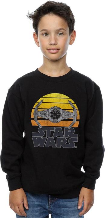 Actual product image Star Wars Boys Sunset TIE Fighter Sweatshirt (140, 146)