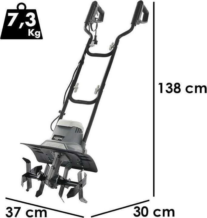 Immagine prodotto Blackstone Zappatrice elettrica 1050 W 4 file di zappe
