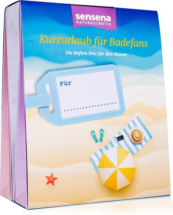 Immagine prodotto Sensena Set regalo breve vacanza per i fan del bagno (Bombe da bagno)