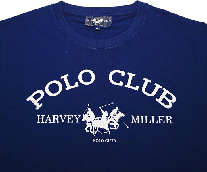 Actual product image Harvey Miller T-shirt HRM Polo Club Shortsleeve Round neck (L)