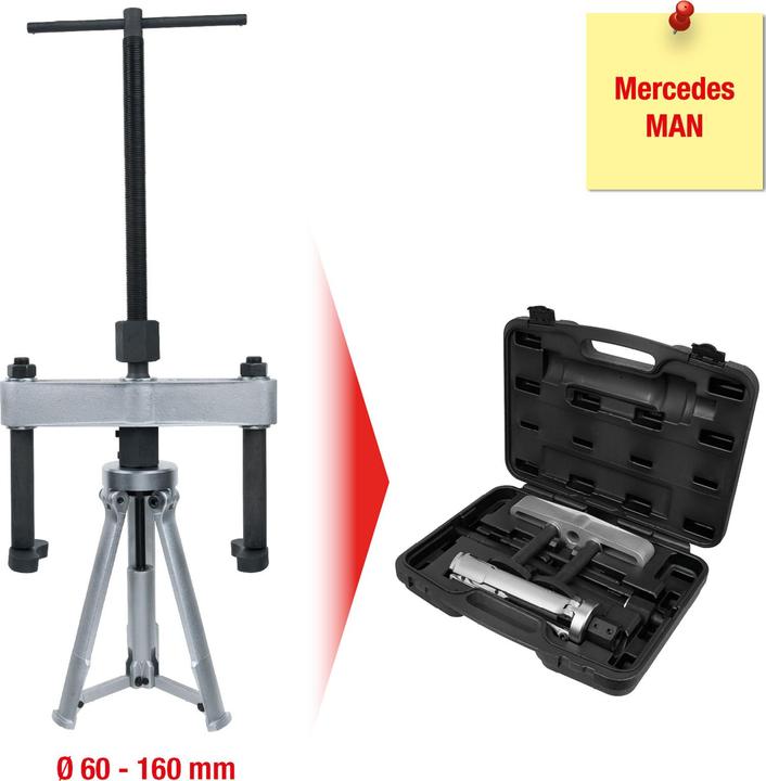 Image du produit KS Tools Jeu d'extracteurs de chemises de cylindres, 6 pièces