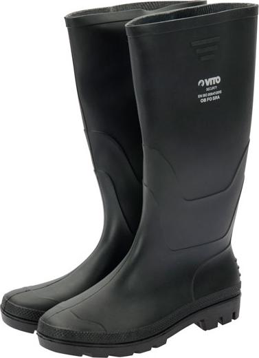 VITO Hoher Stiefel Aus Pvc No42 (OB, 42)