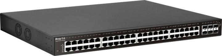 Actual product image Draytek PoE+ Switch VigorSwitchP2540x 54 Port (48 ports)