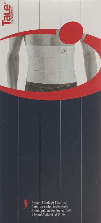 Actual product image Tale belly bandage 22.5 >151cm 3-lane white (L)