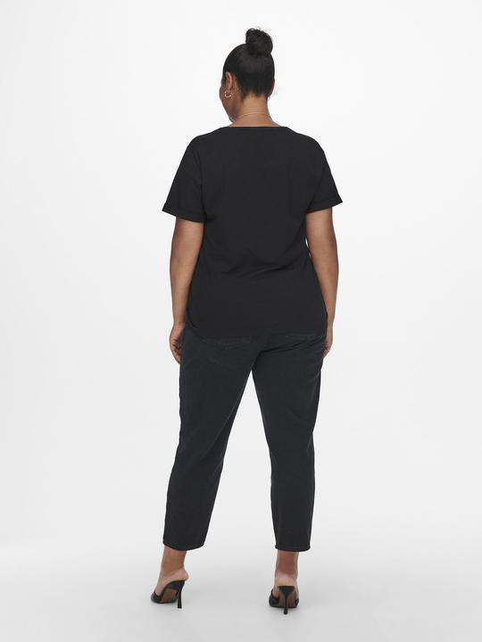 Immagine prodotto Only Vestibilità regolare Scollo rotondo Polsini ripiegati T-shirt T-shirt (L)
