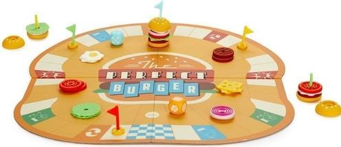 Actual product image Balvi Retro board game THE PERFECT BURGER
