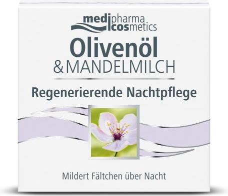 Produktbild Dr. Theiss Oliven-Mandelmilch Regenerierende Nachtpflege, 50 ml XNC (50 ml, Nachtcreme)