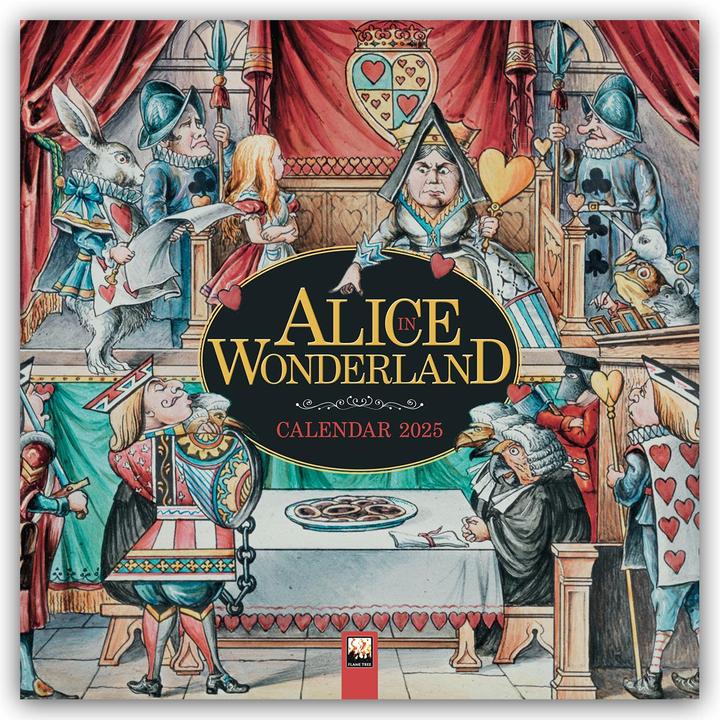 Actual product image Alice in Wonderland - Alice in Wonderland 2024 (305 x 305 mm, Hardcover, German, English)