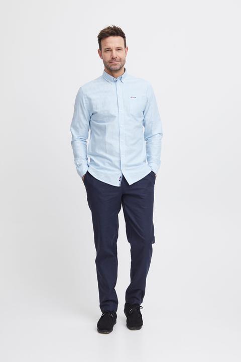 Produktbild FQ1924 FQSteven stripe oxford LS shirt 21900612 (L)