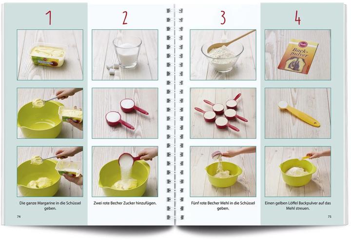 Immagine prodotto Kinderleichte Becherküche - Plätzchen, Kekse, Cookies & Co (Tedesco, Birgit Wenz, 2017)
