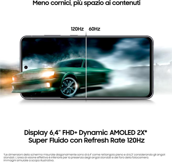 Actual product image Samsung Galaxy S21 FE 5G (128 GB, Graphites, 6.40", Dual SIM, 12 Mpx, 5G)