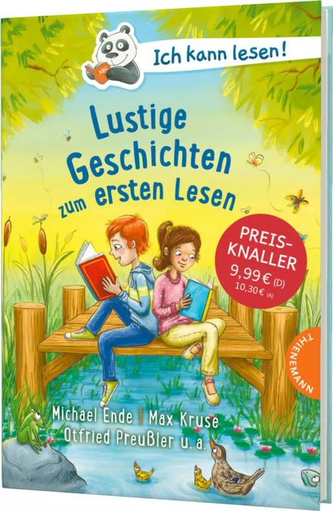 Actual product image Ich kann lesen!: Lustige Geschichten zum ersten Lesen (German, Otfried Preussler, Michael End, Max Kruse, 2023)