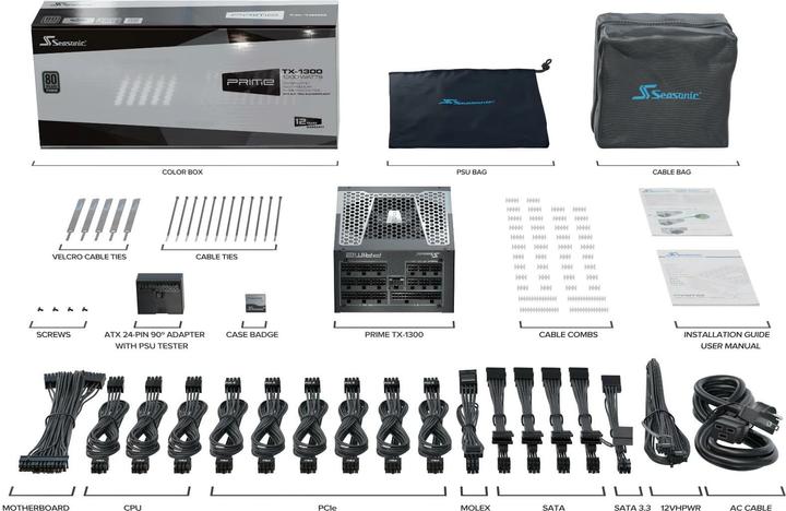 Produktbild Seasonic Prime TX-1300 ATX 3.0 (1300 W)