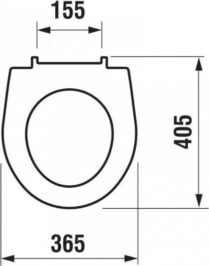 Image du produit Jika TOILET COVER LYRA PLUS 93381 SLOWCLO