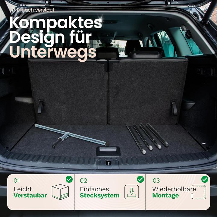 Produktbild Novaliv 4X Duschabzieher 60cm Langer Stiel 130 cm Bodenabzieher Dusche Terasse gross Fensterreiniger