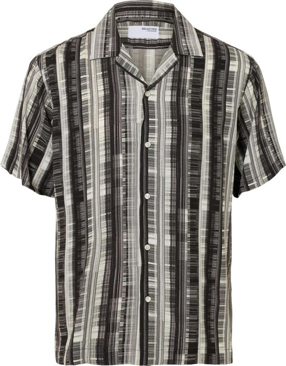 Actual product image Selected Homme Gemustertes Kurzarmhemd (S)