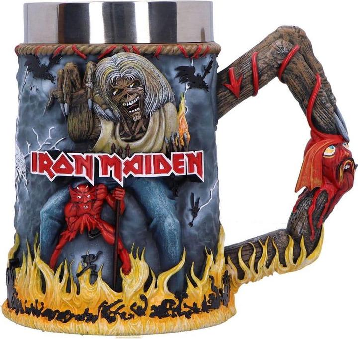 Actual product image Nemesis Now Iron Maiden jug The Number of the Beast