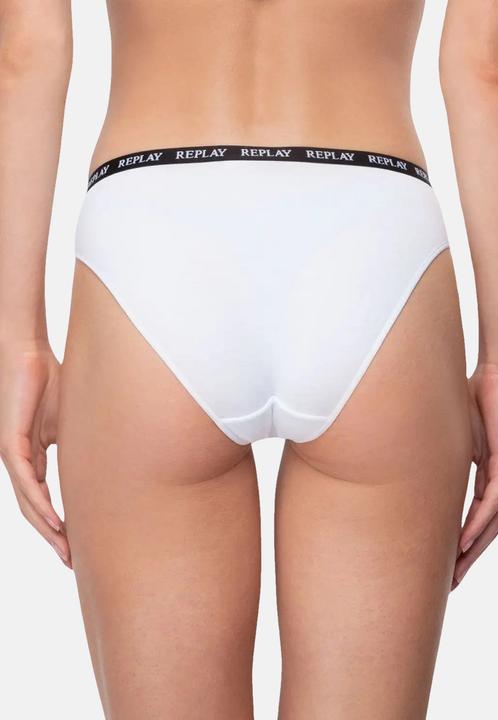 Actual product image Replay Women's pants with logo waistband 2-pack (L, pack of 2)