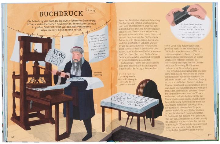 Produktbild Wer hat es erfunden? (Deutsch, Robert Klanten, Kleine Gestalten, Anne Ameri-Siemens, Becky Thorns, Maria-Elisabeth Niebius, 2021)