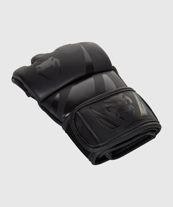 Produktbild Venum Challenger MMA Gloves - Skintex Leather - Black (4 OZ, L, XL)