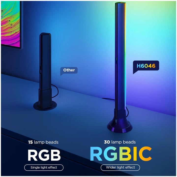 Produktbild Govee TV Backlight 3 Lite Kit (Warmweiss, RGBIC, 41 cm, Indoor)