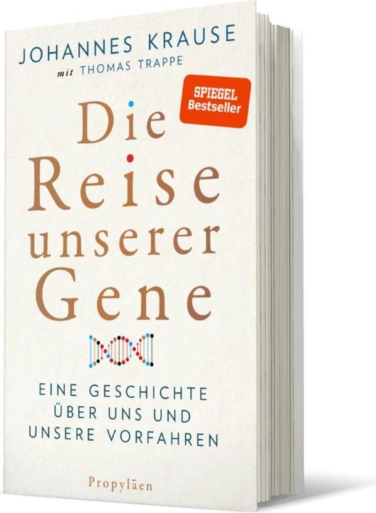 Actual product image Die Reise unserer Gene (German, Johannes Krause, 2019)