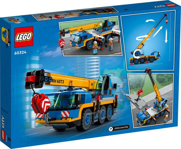 Produktbild LEGO Geländekran (60324, LEGO City)