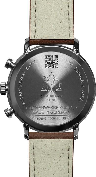 Actual product image Zeppelin Hindenburg Solar 80865n (Chronograph, Analogue wristwatch, 41 mm)