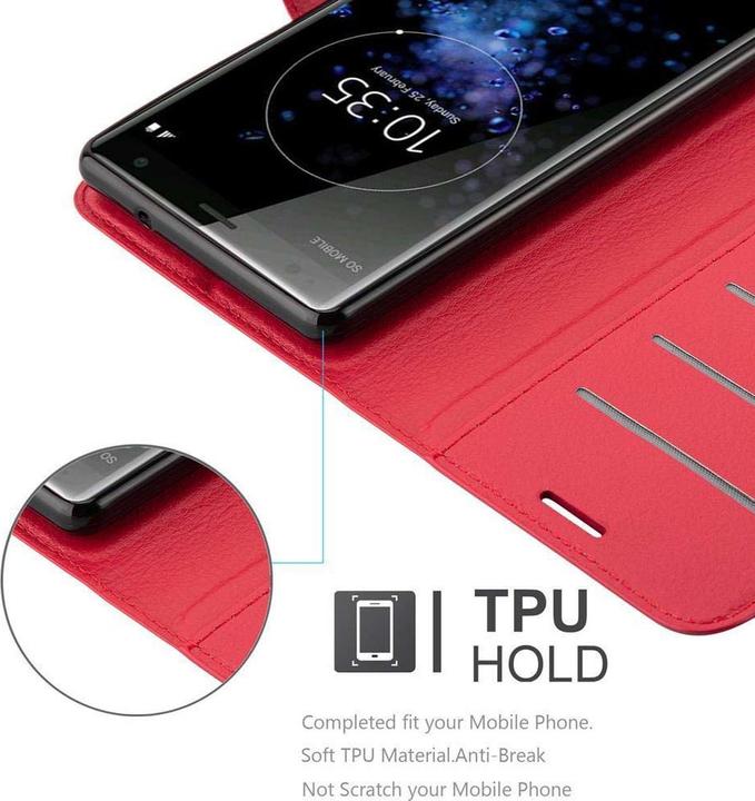 Produktbild Cadorabo Book mit Standfunktion Cover (Sony Xperia XZ2)