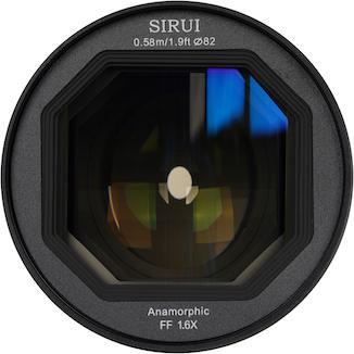 Actual product image Sirui Venus E150 150mm T2.9 1.6x Full-Frame Anamorphic lens(E mount) (full size)