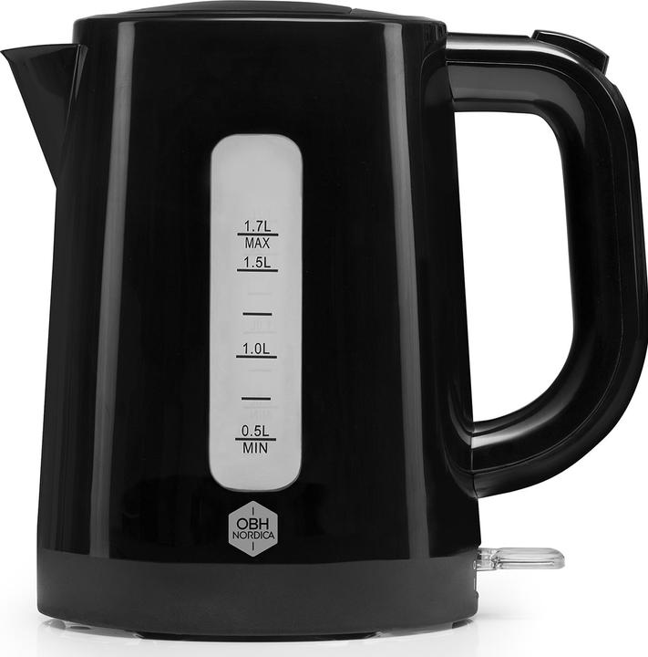 OBH Nordica Bollitore elettrico Daybreak Nero (1.70 l)