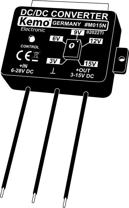 Actual product image Kemo Adjustable voltage transformer