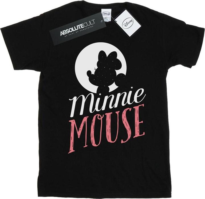 Immagine prodotto Disney Minnie Mouse Moon Silhouette Maglietta Ampia Donna (3XL)