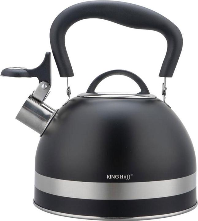 Produktbild Kinghoff Wasserkessel, matt-schwarz, 1,8 l (1.80 l)