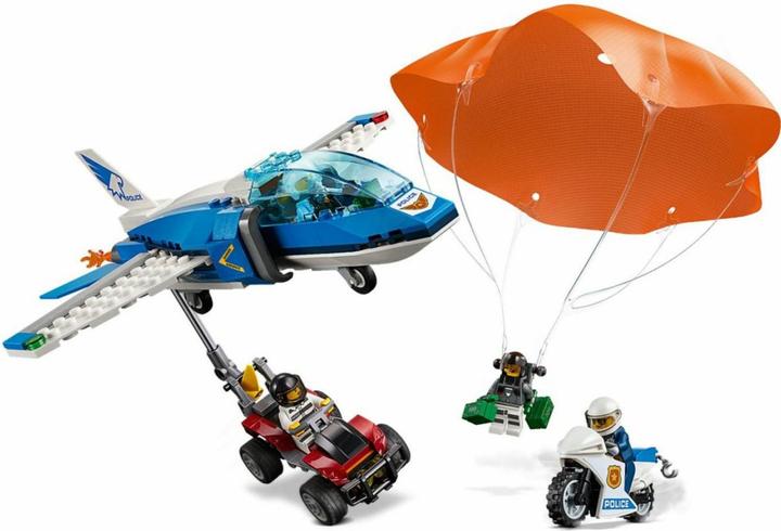 Actual product image LEGO Police escape with parachute (60208, LEGO City)