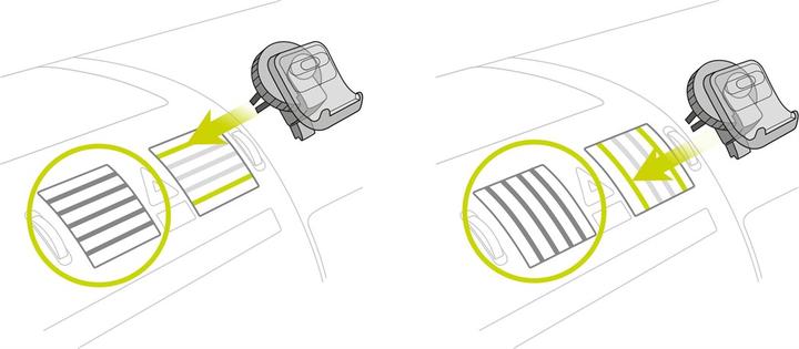 Produktbild TomTom Lüftungsschlitzhalterung GO zu Go520/Go5200